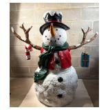LARGE Christmas Snowman Holiday Decor - 4 Feet Tall