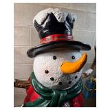 LARGE Christmas Snowman Holiday Decor - 4 Feet Tall