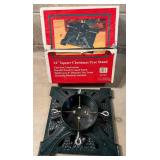 Cast Iron Christmas Tree Stand With Box & Hardware