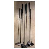 Cobra, Knight & Assorted Golf Clubs Mixed Lot (Lot of 7)