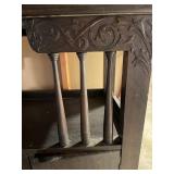 Ornate Dark Wood Cabinet