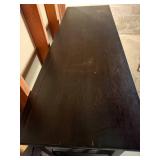 Ornate Dark Wood Cabinet