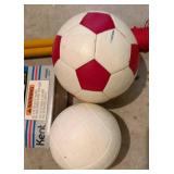 Kent Lawn Darts & Volleyball Net & Balls Mixed Lot