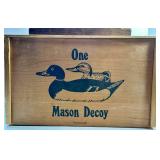 Duck Decoy Pair With Mason Decoy Box (Lot of 2)