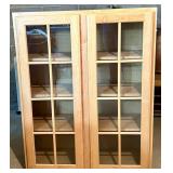 Wooden Curio Cabinet - New