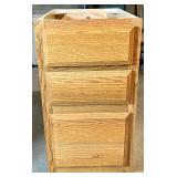 Oak Base Cabinet - New