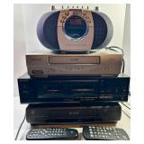 Sony Emerson Ge Stereo & Video Component Mixed Lot