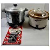 Sunbeam Deep Fryer & Rival Crock-Pot Slow Cookers Mixed Lot