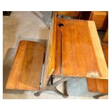 Vintage Schoolhouse Desks (Lot of 2)