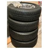 Chevrolet Wheels & Tires (Lot of 4)