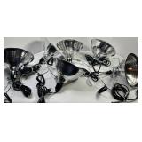 Metal Heat Lamps (Lot of 6)