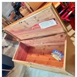 Vintage Lane Cedar Chest With Original Paperwork