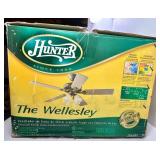 Hunter the Wellesley Ceiling Fan With Light