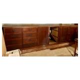 Antique / Vintage Wooden Store Counter Cabinet