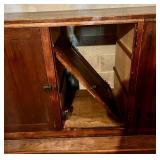 Antique / Vintage Wooden Store Counter Cabinet