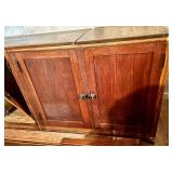 Antique / Vintage Wooden Store Counter Cabinet