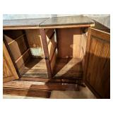 Antique / Vintage Wooden Store Counter Cabinet