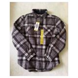 Coleman Shirt Lot of 2 Medium Plaid Button-Up & Henley Pullover