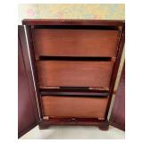 Wood Two-Door Cabinet