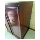 Wood Two-Door Cabinet