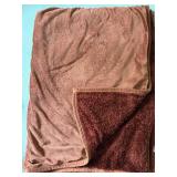 Rust Colored Blanket Set
