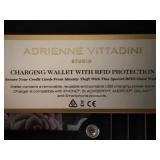 Adrienne Vittadini Studio Tote & Rfid Charging Wallet Set