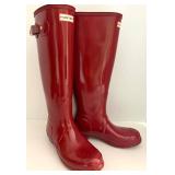 Hunter Red Rain Boots