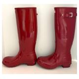 Hunter Red Rain Boots