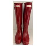 Hunter Red Rain Boots