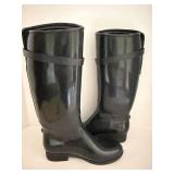Black Knee-High Boots Size 8