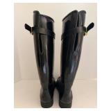 Black Knee-High Boots Size 8