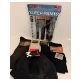 Mixed Lot of 4 Sleep Pants - 32 Degrees Heat & Gold Toe