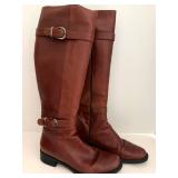 Sesto Meucci Brown Knee-High Boots Size 7 M
