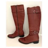 Sesto Meucci Brown Knee-High Boots Size 7 M