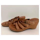 Donald J Pliner Wedge Sandals Size 7.5 N