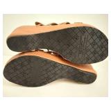 Donald J Pliner Wedge Sandals Size 7.5 N