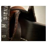 Donald J Pliner Metallic Wedge Sandals Size 8 M