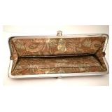 Hobo Leather Frame Clutch Wallet