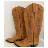 Tony Lama 1173 L Cowboy Boots Size 7.5 M