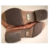 Ann Taylor Loft Leather Boots Size 7.5m