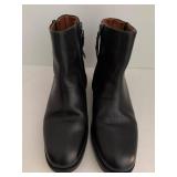 Hand Finished Leather Ankle Boots Size 6m