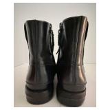 Hand Finished Leather Ankle Boots Size 6m