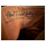Hand Finished Leather Ankle Boots Size 6m