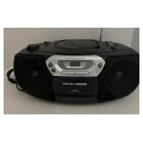Philips Magnavox Az1005 Boombox CD Radio Cassette Recorder