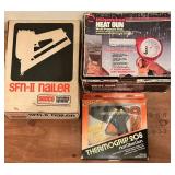 Senco Sfn-ii Nailer, Milwaukee Heat Gun & ThermoGrip 208 Glue Gun Mixed Lot
