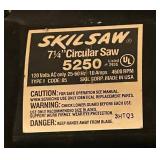 SkilSaw 5250 Circular Saw, Bosch 82902 Router Base & Router Bit Mixed Lot