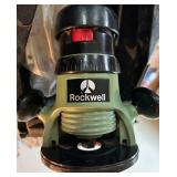 Skilsaw Circular Saw, Tool Shop Angle Grinder & Rockwell Router Mixed Lot