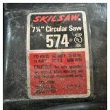 Skilsaw Circular Saw, Tool Shop Angle Grinder & Rockwell Router Mixed Lot