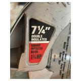 Skilsaw Circular Saw, Tool Shop Angle Grinder & Rockwell Router Mixed Lot