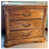 3-drawer Dresser With Granite Top